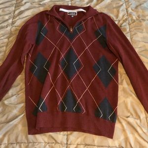 Club Room Men’s Quarter Zip Sweater